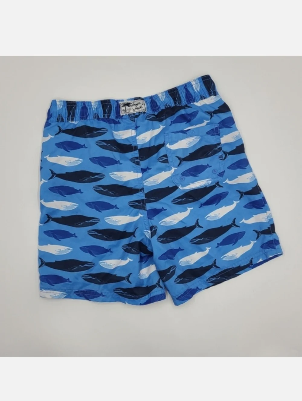 Janie and Jack whale swim trunks size 8